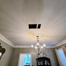 Water Damaged Ceiling in Dalton, GA 0